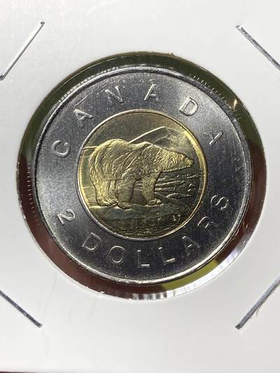 2025年第一百三十场(总第一百五十六场）外国好品纸夹散币场(免佣金) - 好品–加拿大🇨🇦2008年2元(伊丽莎白二世老年，枫叶标)