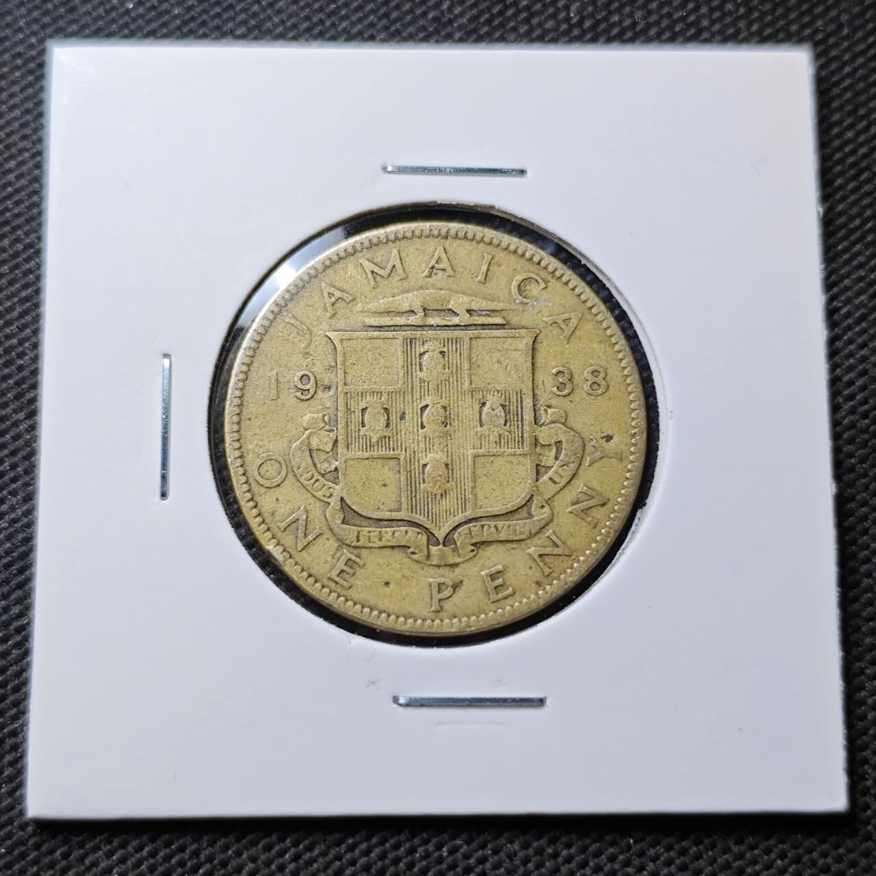 KK钱币收藏小铺  第373场  2月预留时间 周末发货  牙买加1便士铜币