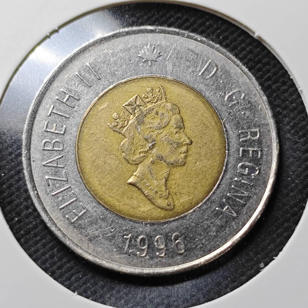 KK钱币收藏小铺  第373场  2月预留时间 周末发货   加拿大2元