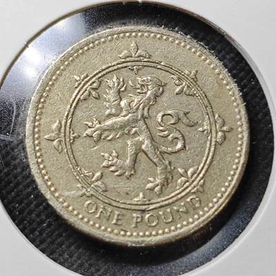 KK钱币收藏小铺  第373场  2月预留时间 周末发货 -  英国一镑 狮子