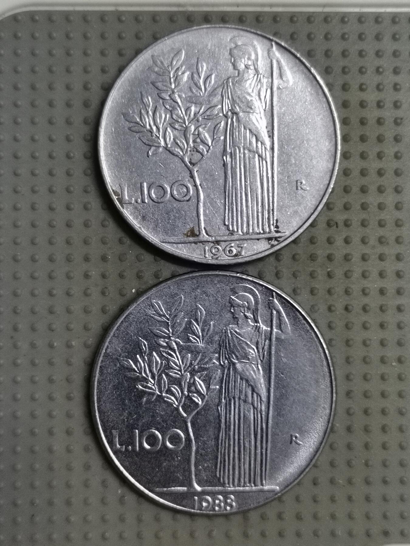 2025年第121场各国散币拍卖（总第121场） 意大利100里拉2枚