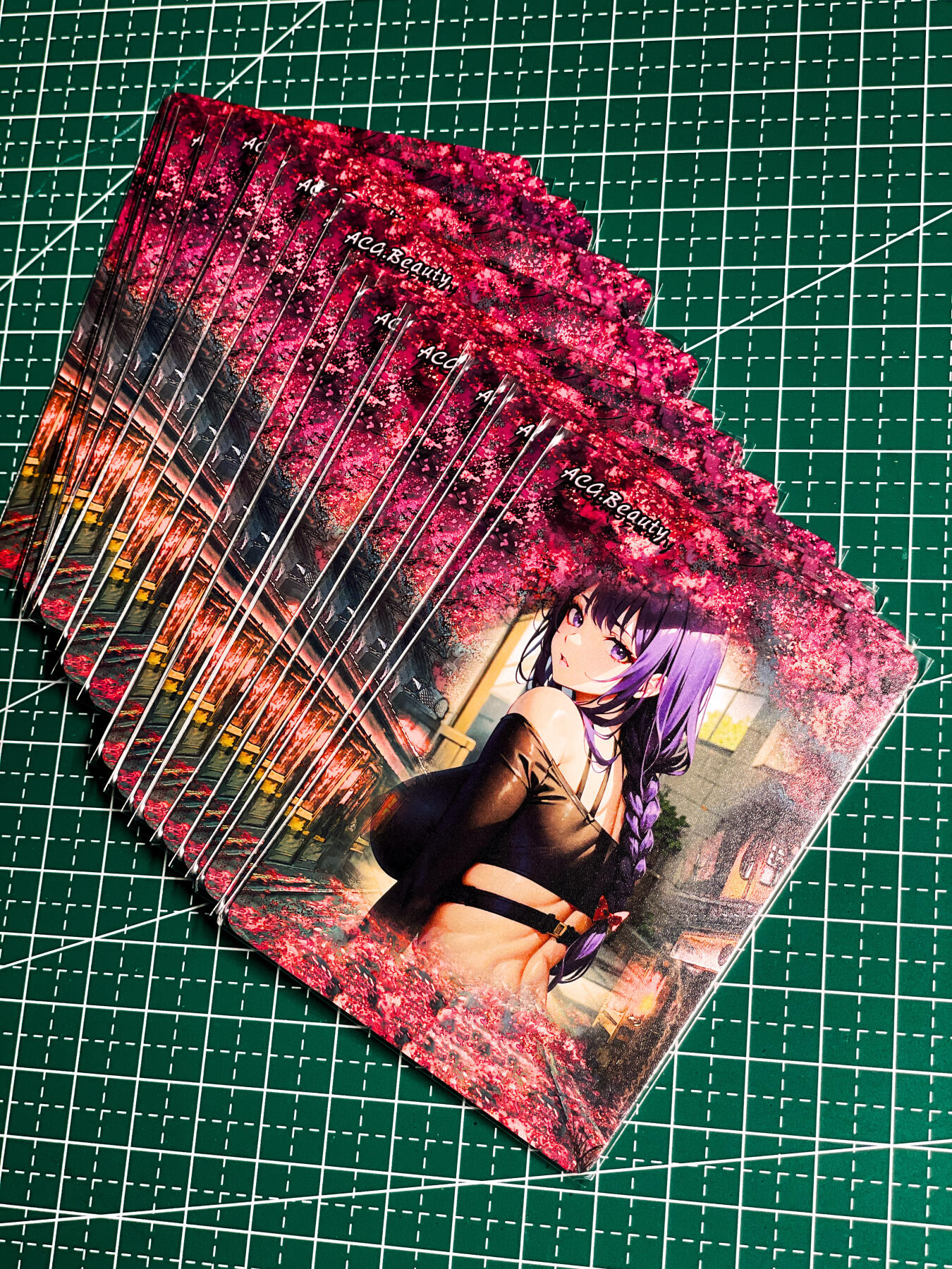 显眼宝36期 11月14日晚22:00截拍 佣金1起 可寄存～ 燎原卡牌 焱卡文化  原神动漫卡牌 一套  20张 浮雕彩闪工艺 超好看 63*88