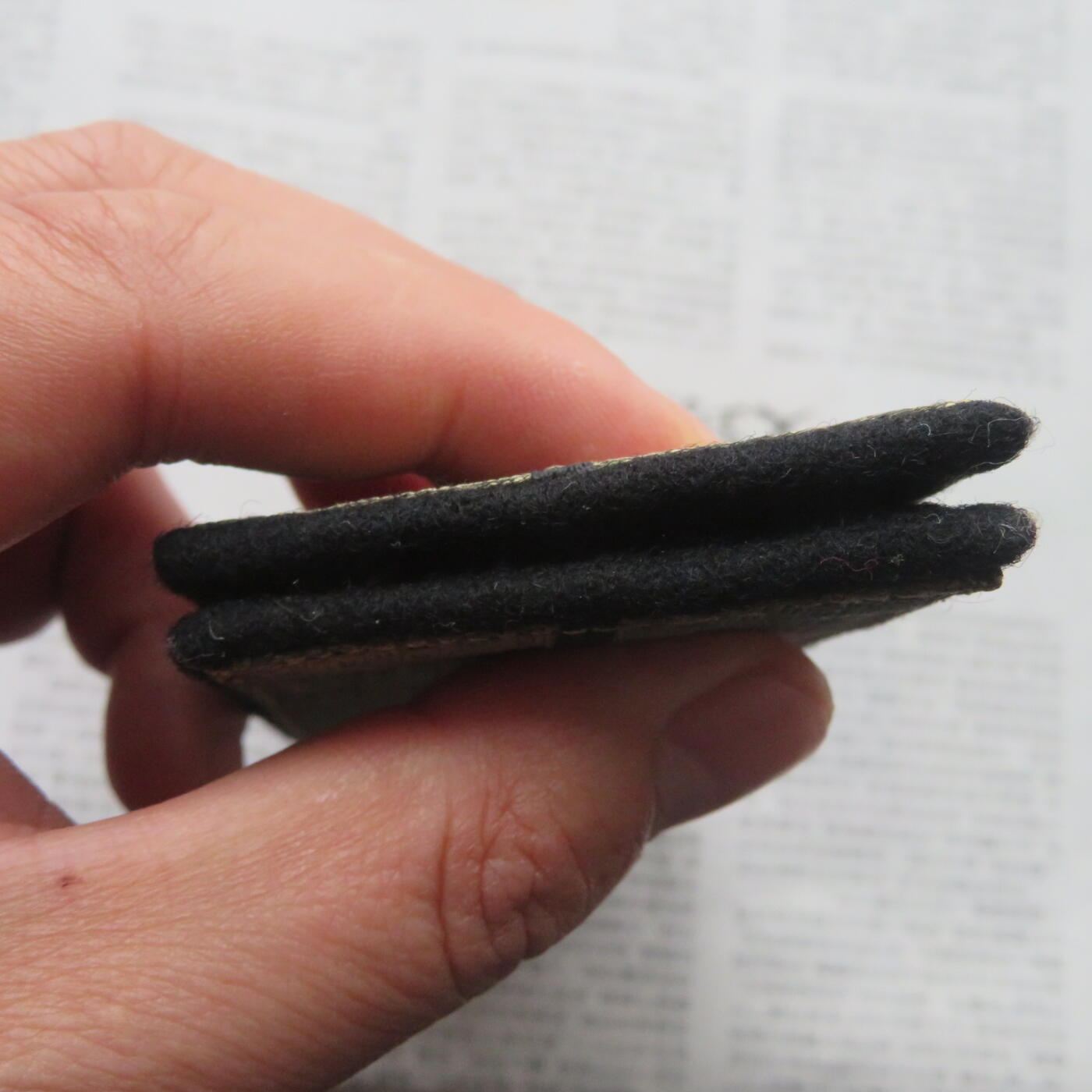 39--55海军技术上尉大衣肩章一付（领章铝星）