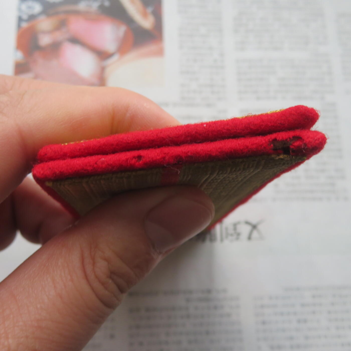 34--55陆军准尉大衣肩章一付（3号长度）（4）