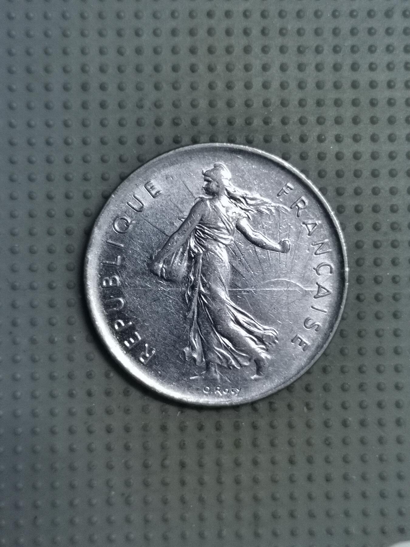 2025年第121场各国散币拍卖（总第121场） 法国1973年5法郎