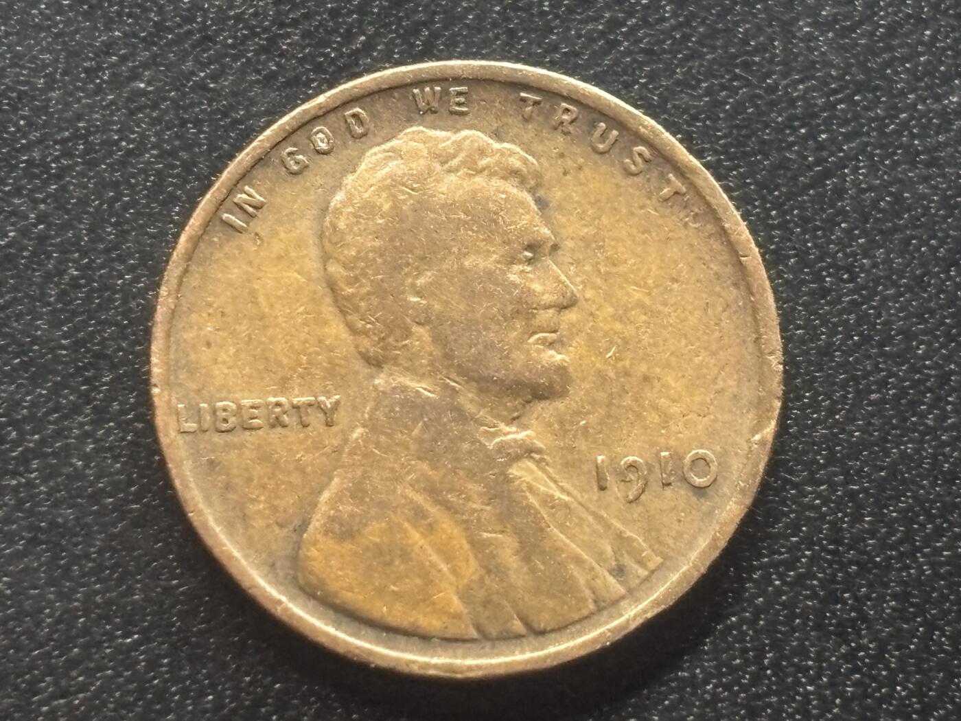 邮泉阁限时拍卖第三十六场 美洲硬币专场（硬币在国外。请付邮费6元。） 美国1910年1分