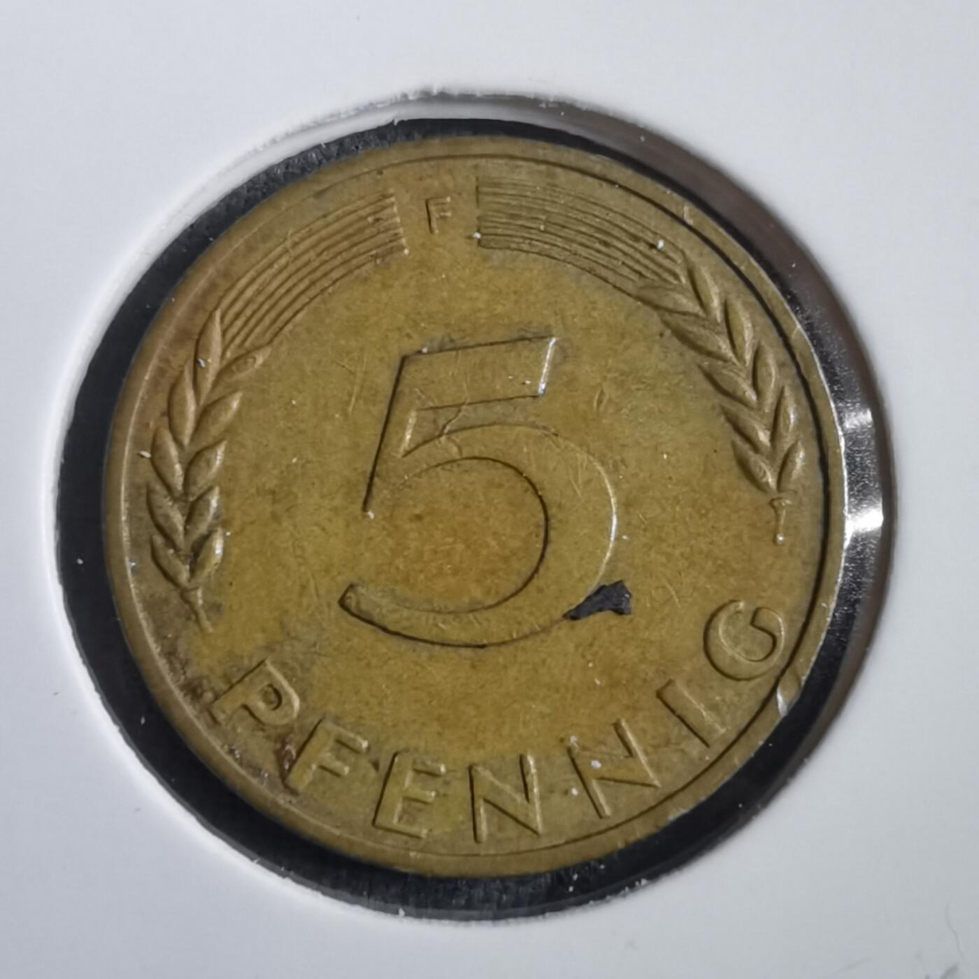 沼泽如烟--第908场 德国1970年5芬尼