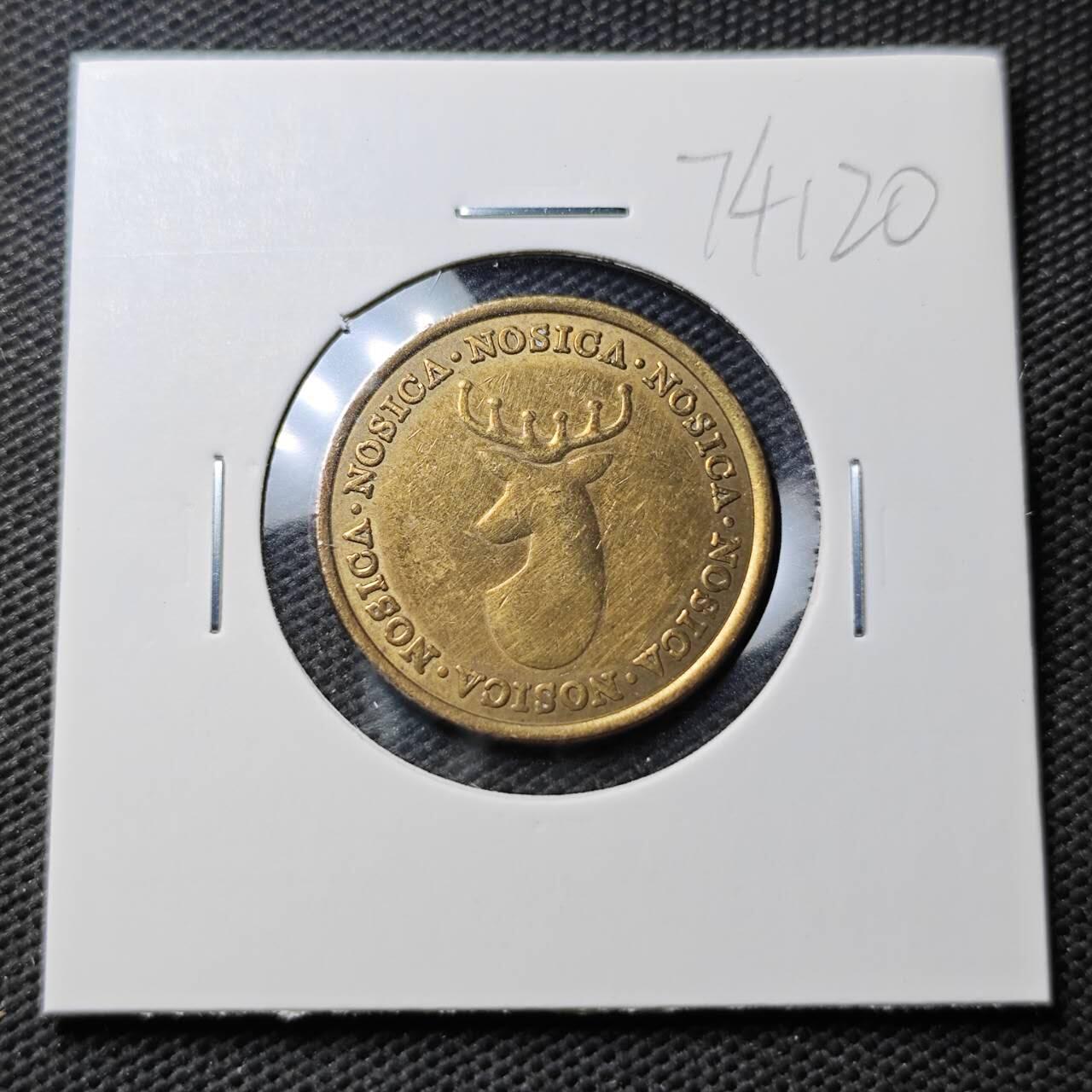 KK钱币收藏小铺  第374场  2月预留时间 周末发货  代币一枚