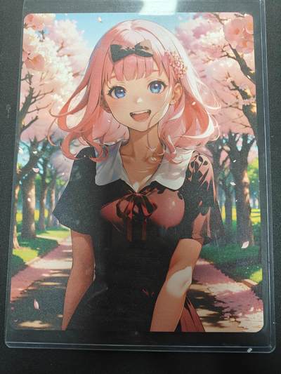 天玑星卡拍第140期《11.20周四截拍》持续收拍收评中 满赠卡需备注 - A4大卡 动漫美女 一张