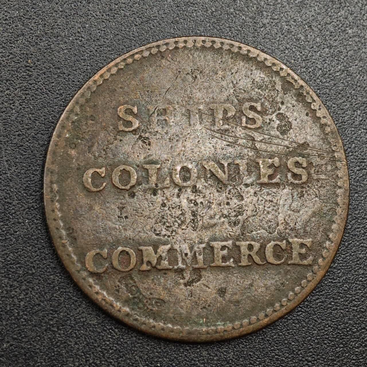 【淘币小摊】实时拍第八百零一拍   散币场   满百包邮可预留二周 每周一统一发货   爱德华王子岛殖民地船运贸易一分铜币代币