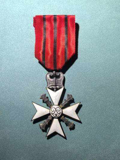 盛世勋华——号角文化勋章邮票专场拍卖第288期 - 比利时一级民事服务奖章（公务员）