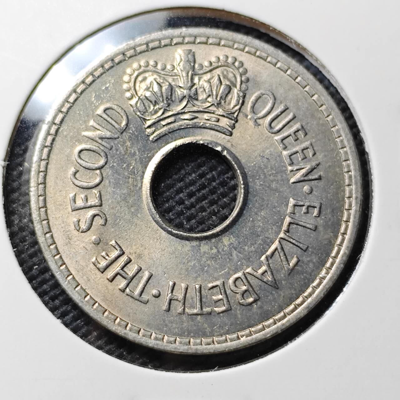 KK钱币收藏小铺  第374场  2月预留时间 周末发货  1967斐济1便士 好品