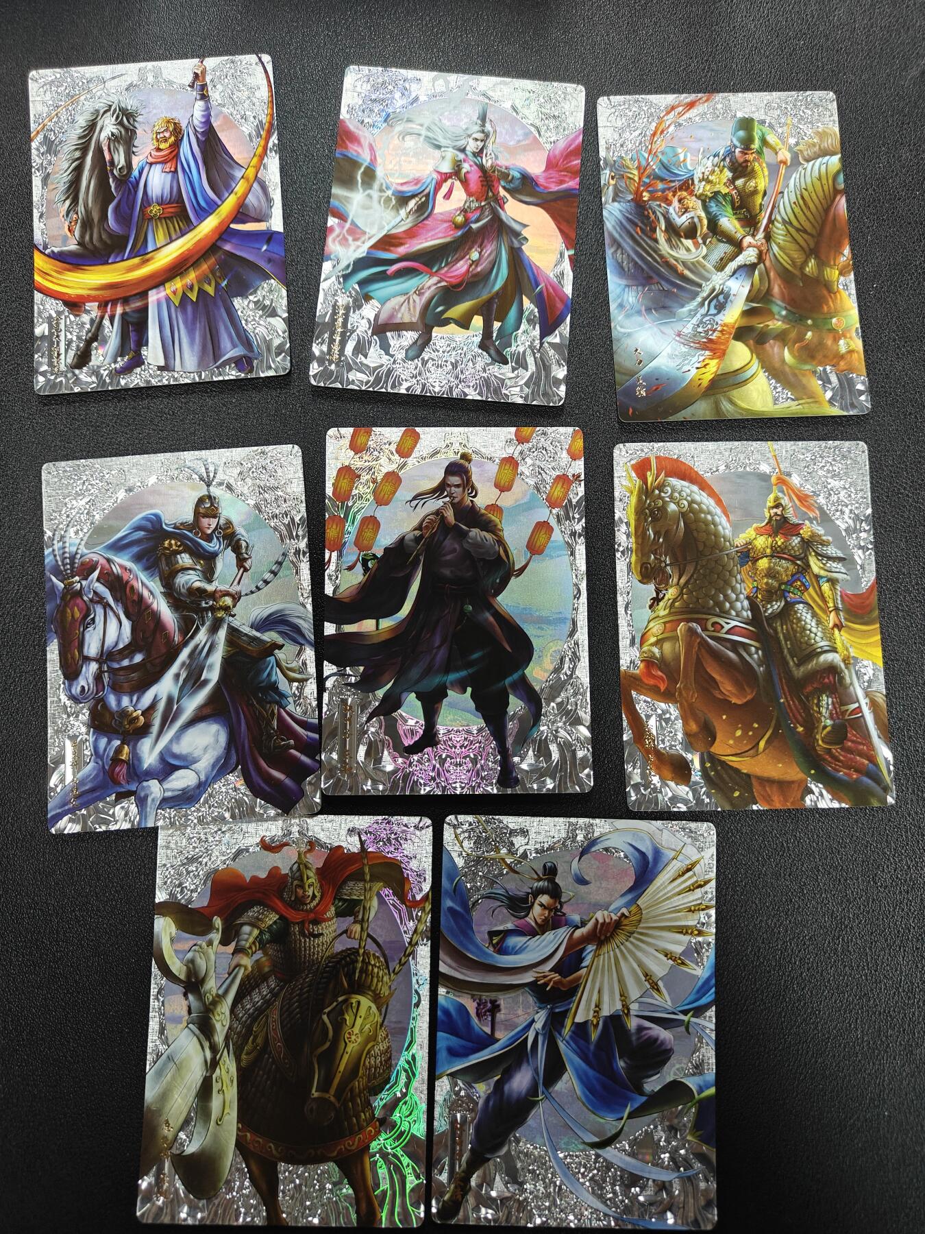 天玑星卡拍第140期《11.20周四截拍》持续收拍收评中 满赠卡需备注 卡玩帕克 追忆水浒 镭雕 8张