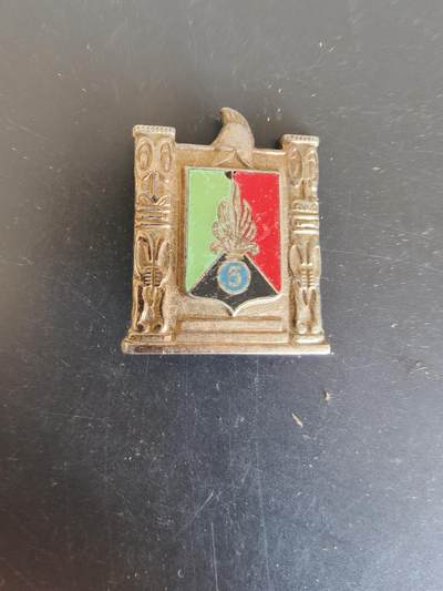 老王徽章第164期 - 法国外籍军团第5工兵团证章 