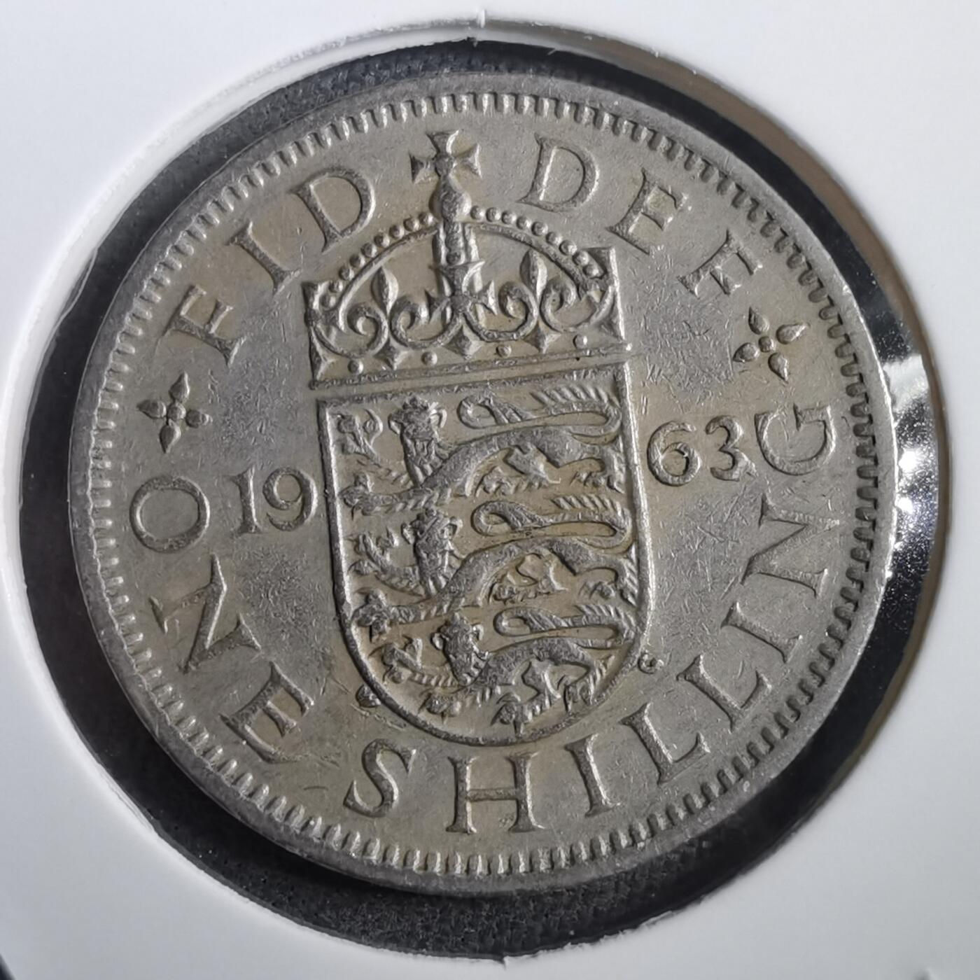 沼泽如烟--第908场 英国1963年1先令