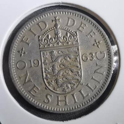 沼泽如烟--第908场 - 英国1963年1先令