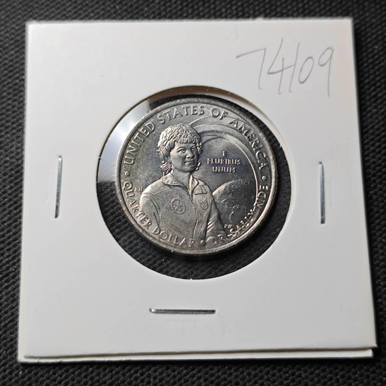 KK钱币收藏小铺  第374场  2月预留时间 周末发货  2022美国25分纪念币