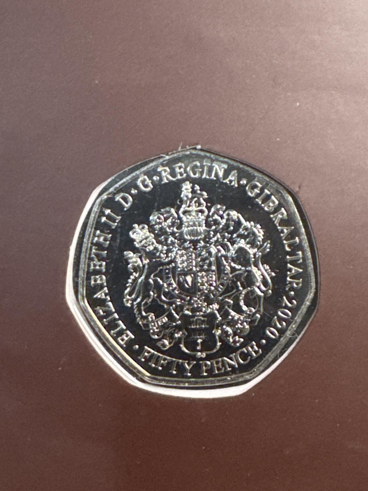 ❤️【币观天下】❤️ 第331期钱币拍卖- 2025.11.21周五晚上6点半场-长期征集拍品 直布罗陀抗疫情镍币