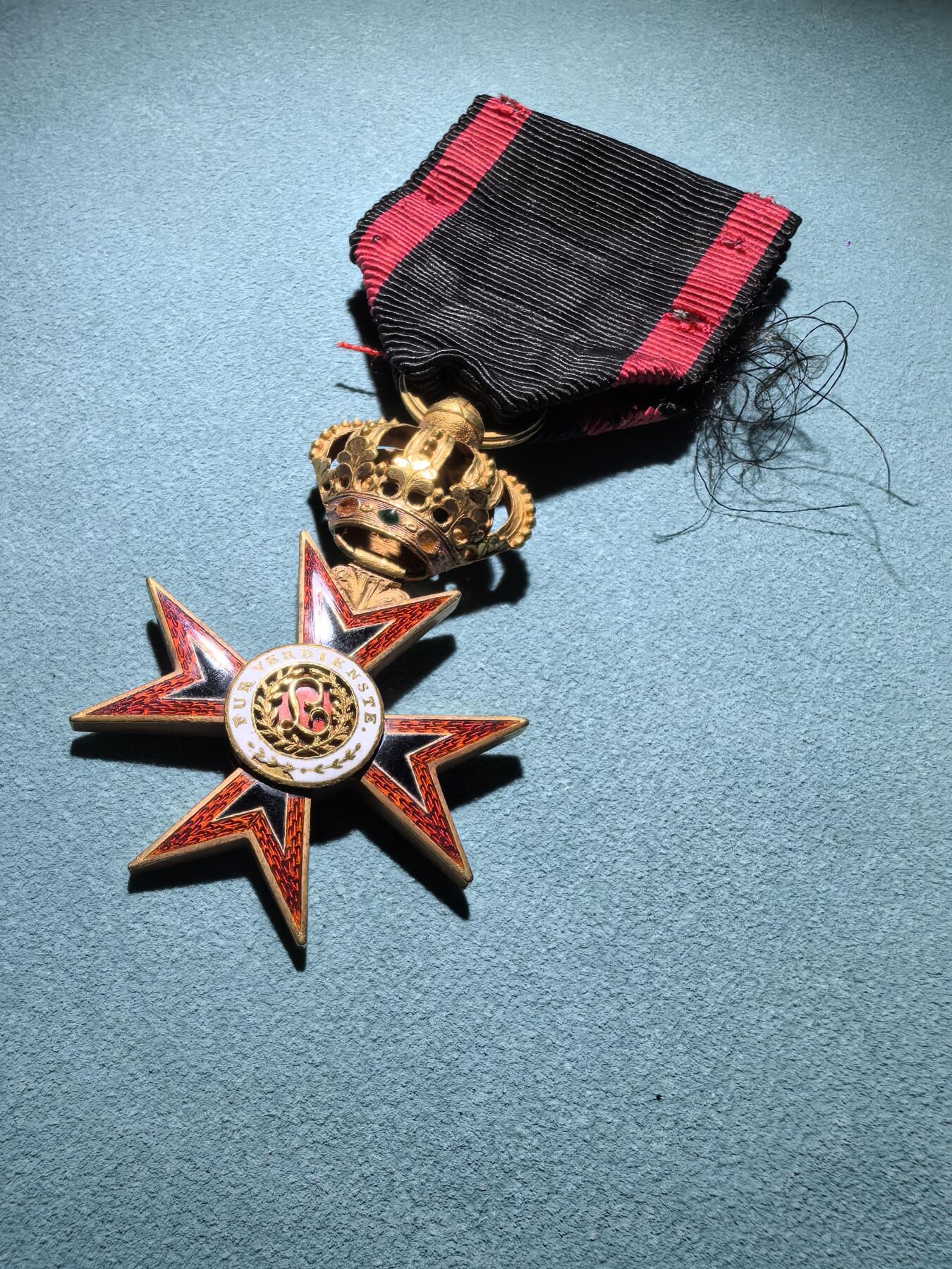 盛世勋华——号角文化勋章邮票专场拍卖第288期 德国（邦国）黑森大公国骑士级路德维希勋章 金质珐琅 极为少见