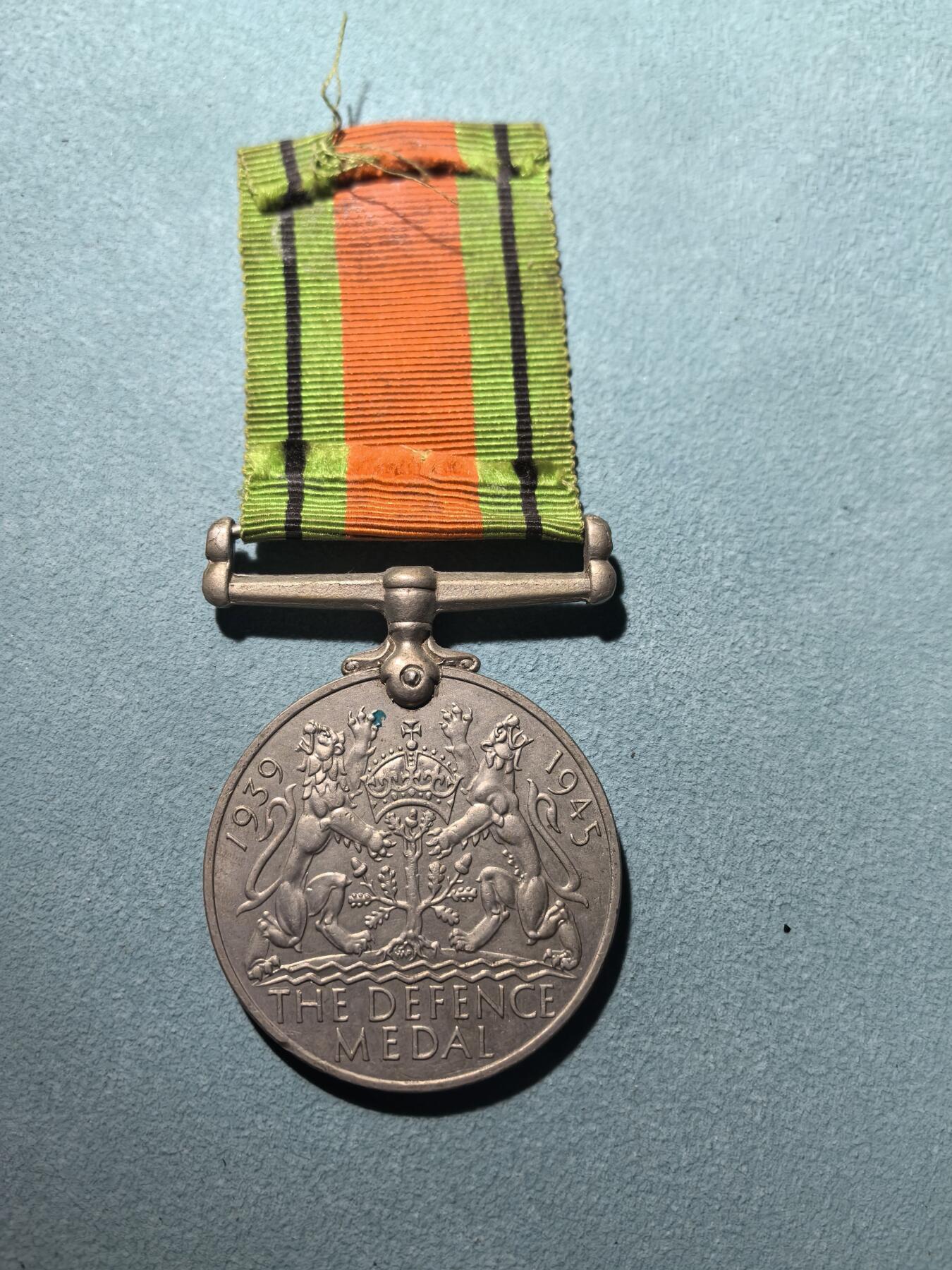 盛世勋华——号角文化勋章邮票专场拍卖第288期 英国二战本土防御奖章 少见带刻名