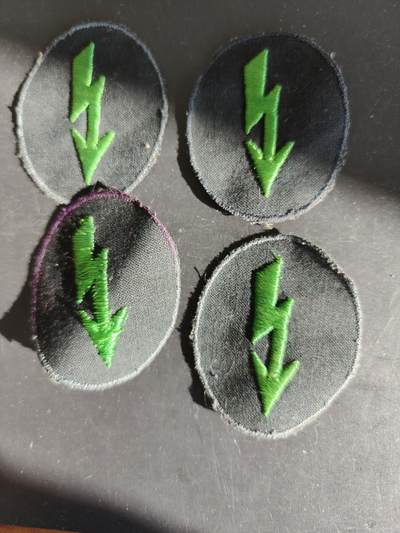 老王徽章第164期 - 德三热带装甲兵无线电通讯员技能章一组 