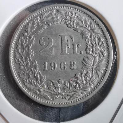 沼泽如烟--第908场 - 瑞士1968年2法郎