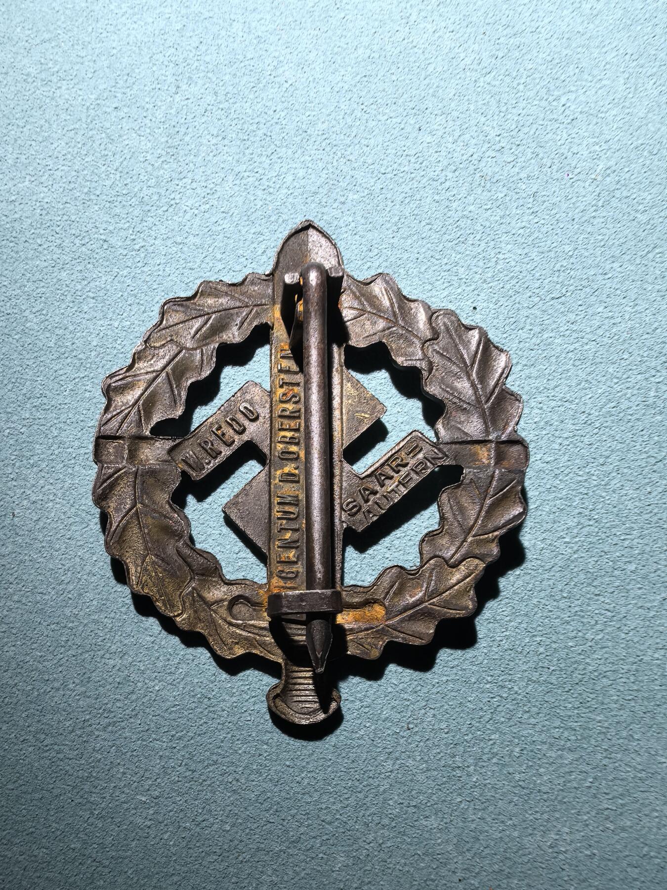 盛世勋华——号角文化勋章邮票专场拍卖第288期 德国（1939）铜级冲锋队（SA）体能奖章 带厂标