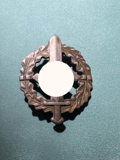 盛世勋华——号角文化勋章邮票专场拍卖第288期 - 德国（1939）铜级冲锋队（SA）体能奖章 带厂标