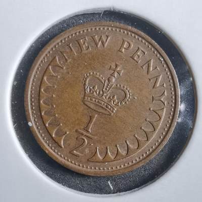 沼泽如烟--第908场 - 英国1971年半便士