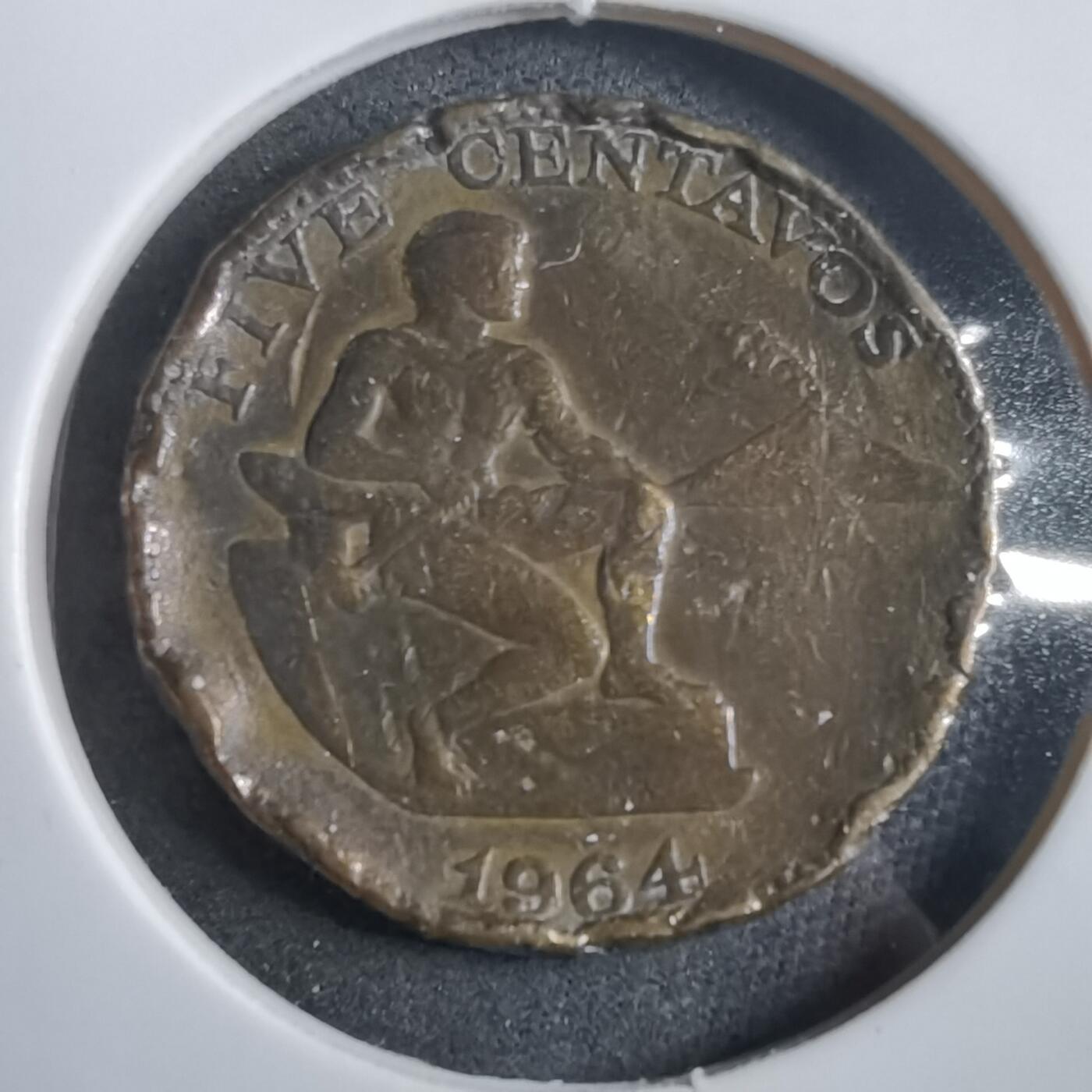 沼泽如烟--第908场 新加坡1964年五分