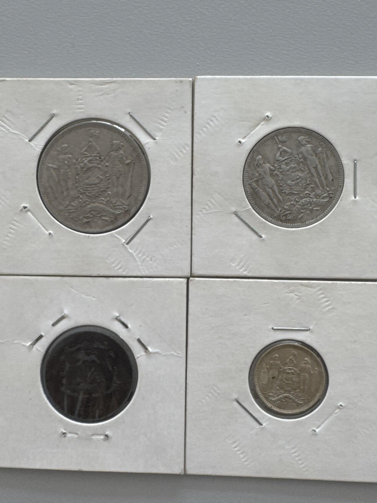 ❤️【币观天下】❤️ 第331期钱币拍卖- 2025.11.21周五晚上6点半场-长期征集拍品 北婆罗洲4枚