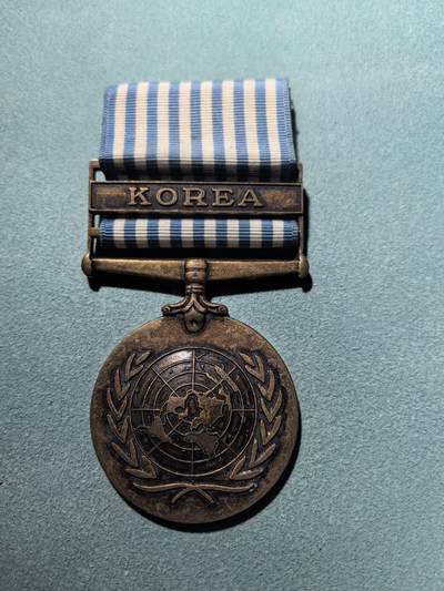 盛世勋华——号角文化勋章邮票专场拍卖第288期 - 联合国朝鲜战争奖章 英语版