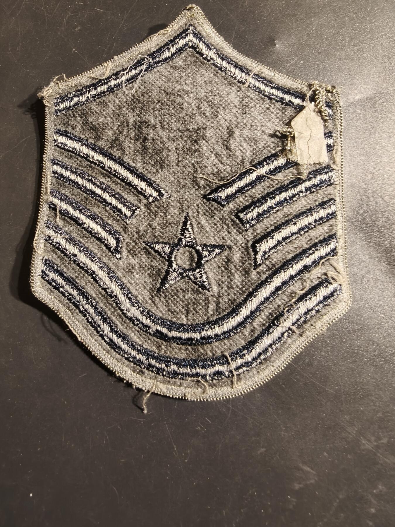 老王徽章第164期 美国空军军士长臂章 