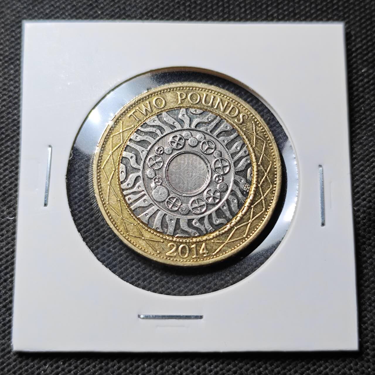 KK钱币收藏小铺  第374场  2月预留时间 周末发货  英国2镑