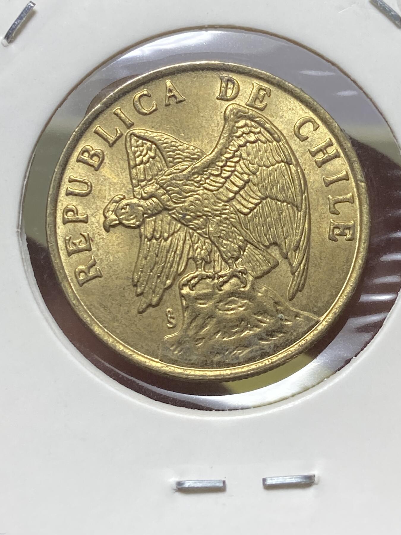 2025年第一百三十一场(总第一百五十七场）外国好品纸夹散币场(免佣金) 原光好品–智利🇨🇱1979年50分