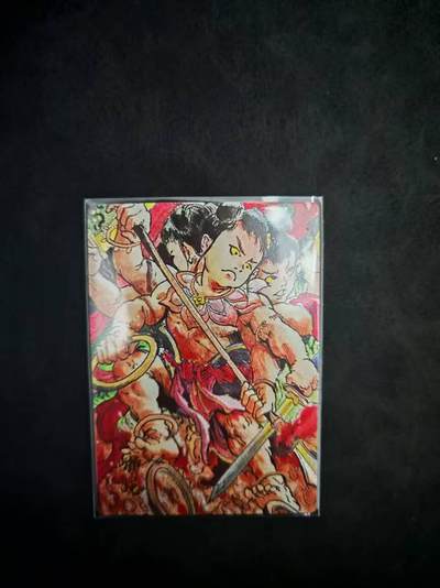 龙虎卡牌六四场 （无佣金，周六结拍，欢迎送拍） - 粗闪卡 昆仑万象 一泡 哪吒