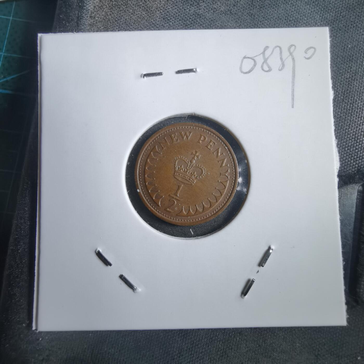 沼泽如烟--第908场 英国1971年半便士