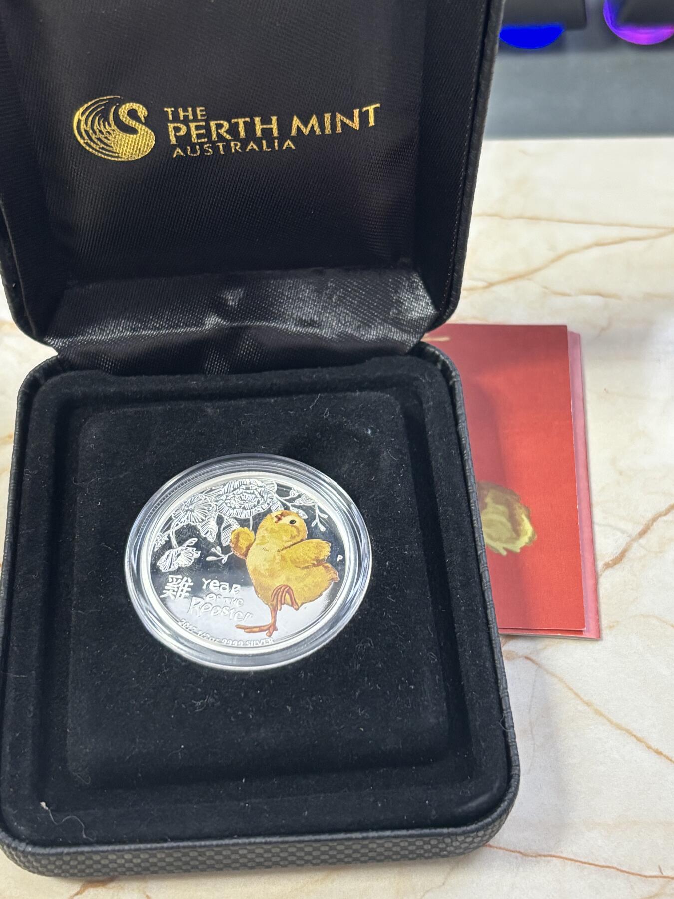 第182期拍卖 澳大利亚2016年中国生肖系列猴年美猴王彩色银币，999银，发行100000枚