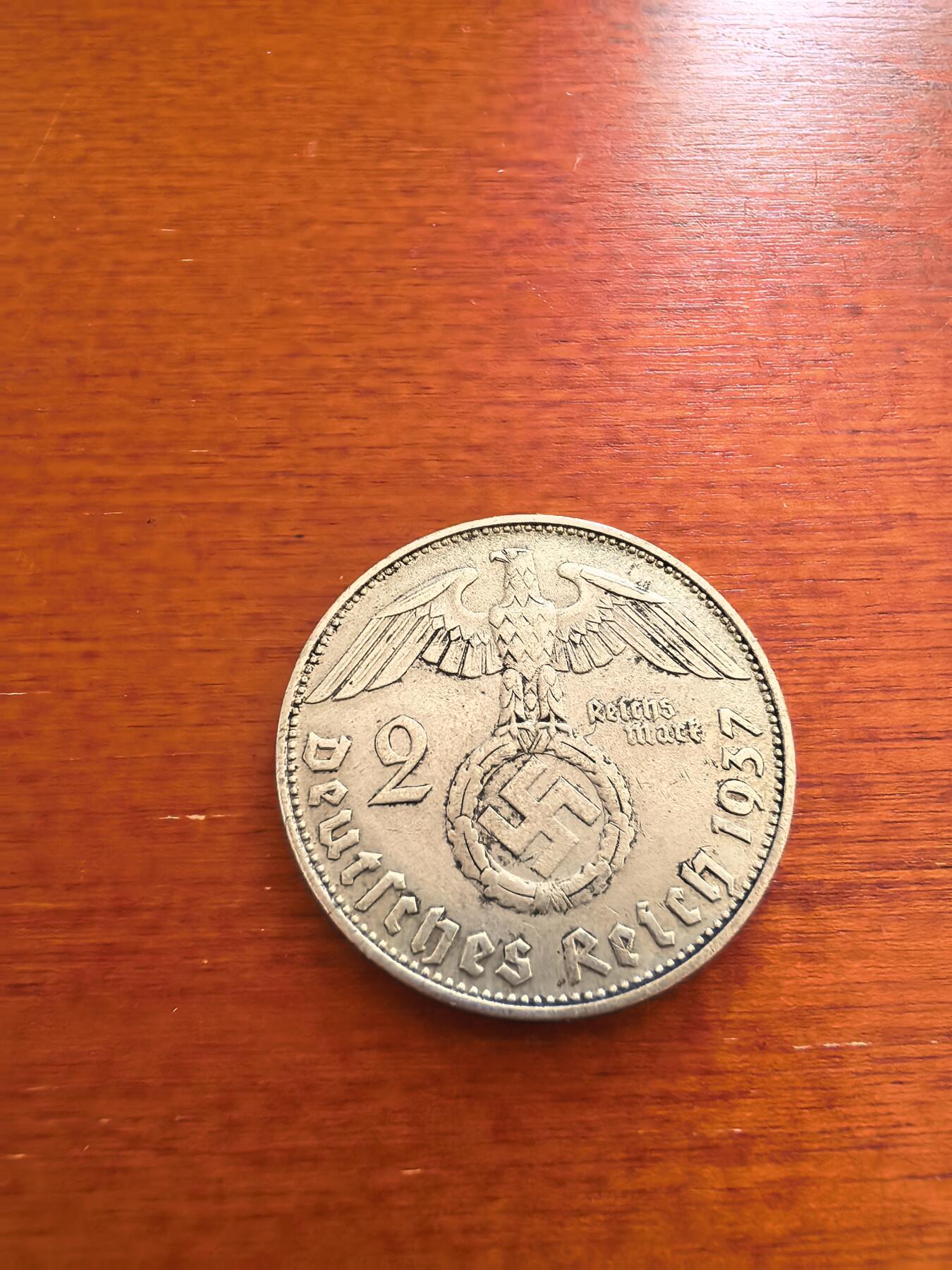 长老汇蛇年精选第七十五场拍卖 1937德国第三帝国兴登堡2马克银币