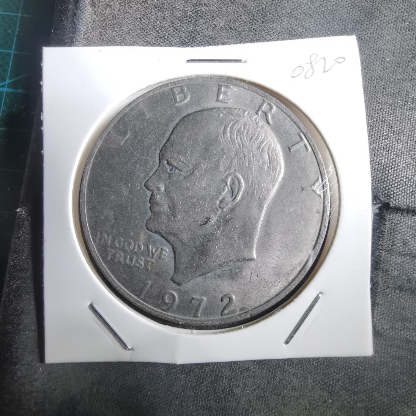 沼泽如烟--第908场 美国1972年一元