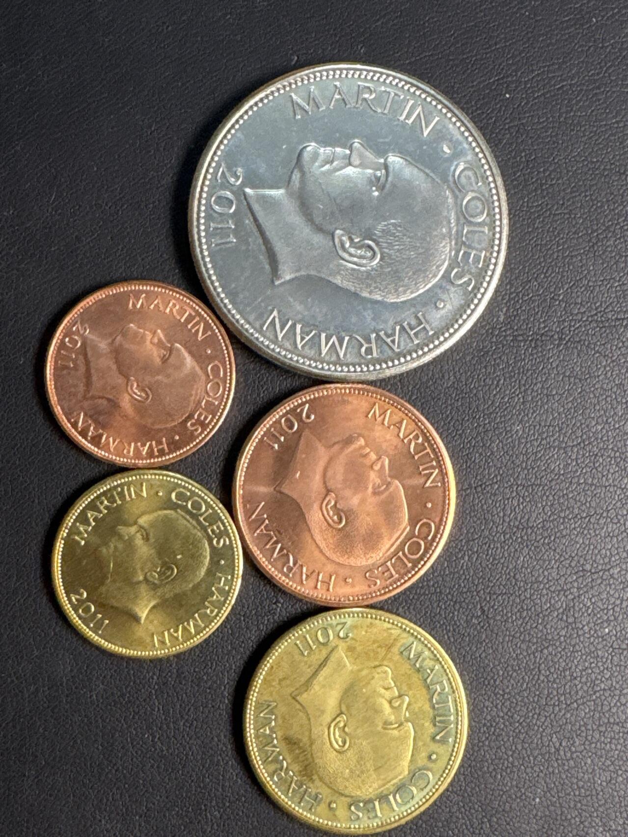 ❤️【币观天下】❤️ 第331期钱币拍卖- 2025.11.21周五晚上6点半场-长期征集拍品 伦蒂岛2011年5枚一套