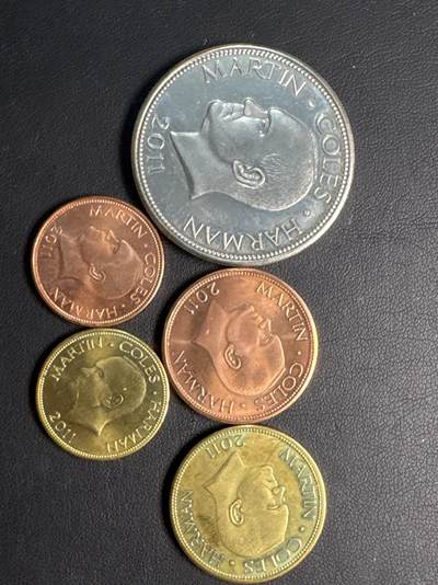 ❤️【币观天下】❤️ 第331期钱币拍卖- 2025.11.21周五晚上6点半场-长期征集拍品 - 伦蒂岛2011年5枚一套