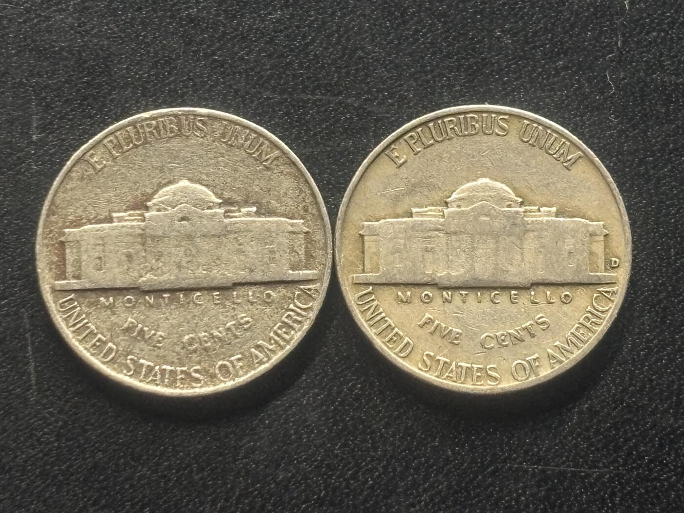 邮泉阁限时拍卖第三十六场 美洲硬币专场（硬币在国外。请付邮费6元。） 美国1940年5分2枚