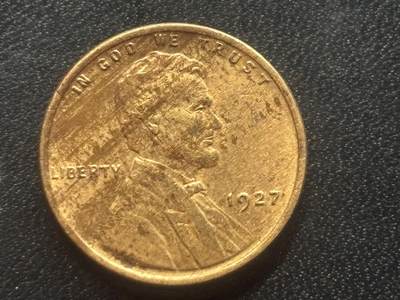 邮泉阁限时拍卖第三十六场 美洲硬币专场（硬币在国外。请付邮费6元。） - 美国1927年1分