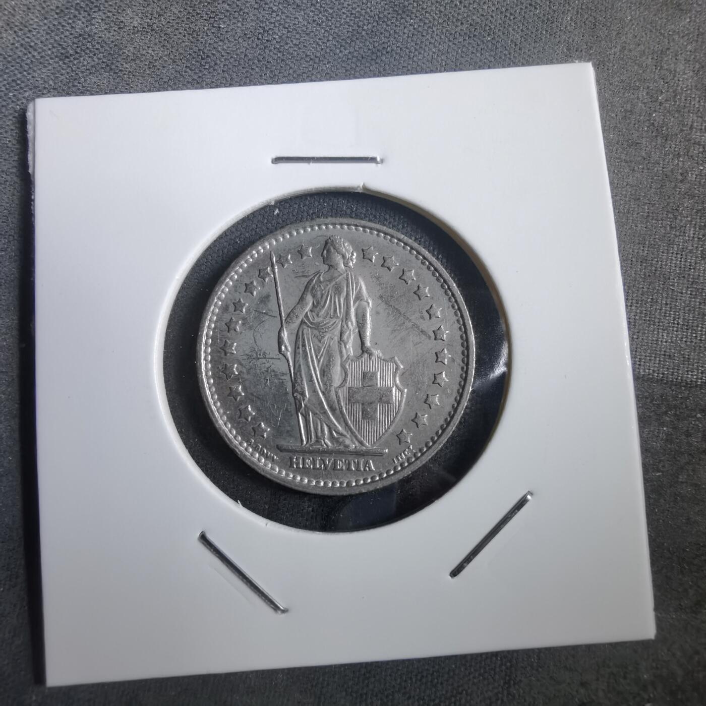 沼泽如烟--第908场 瑞士1968年1法郎