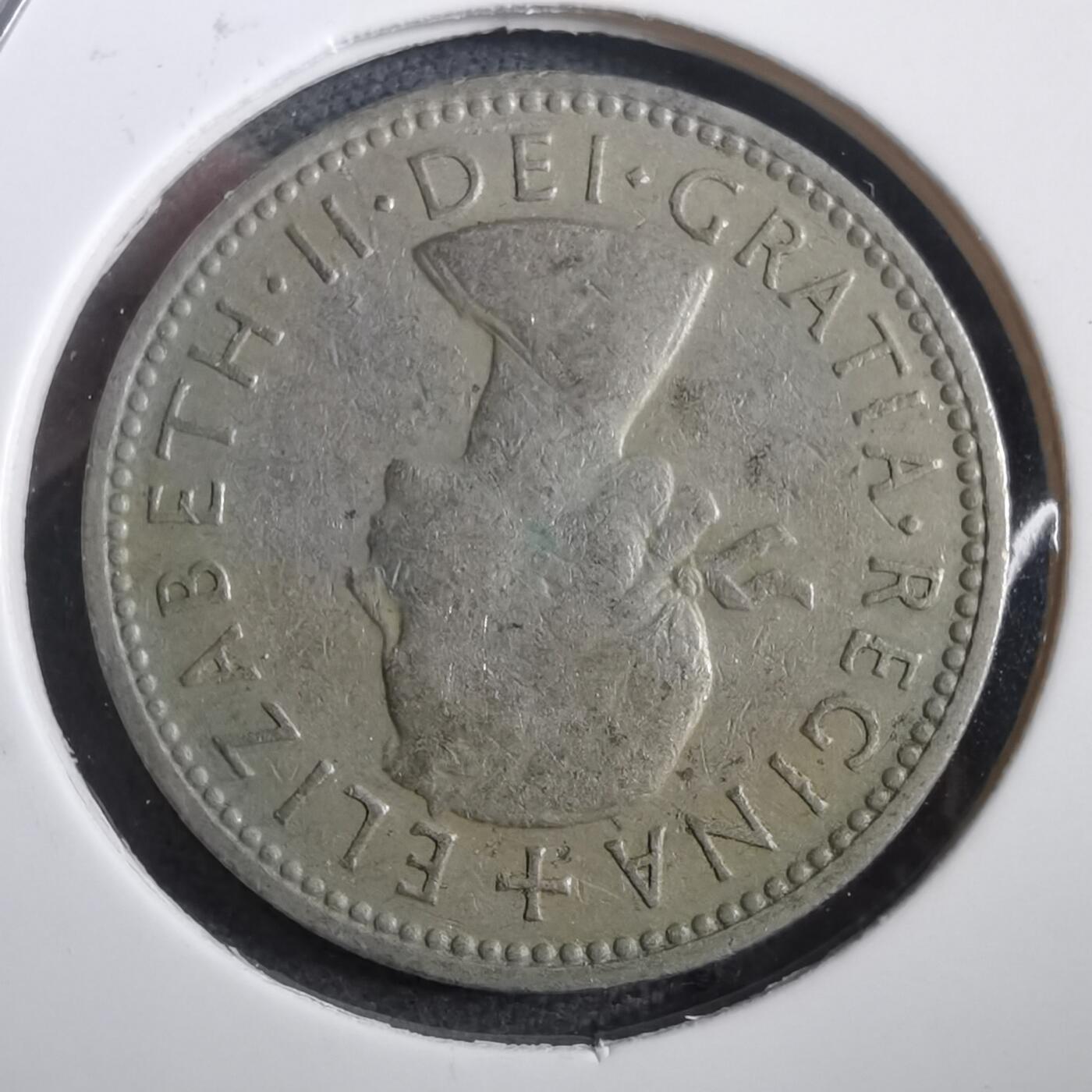 沼泽如烟--第908场 英国1963年1先令