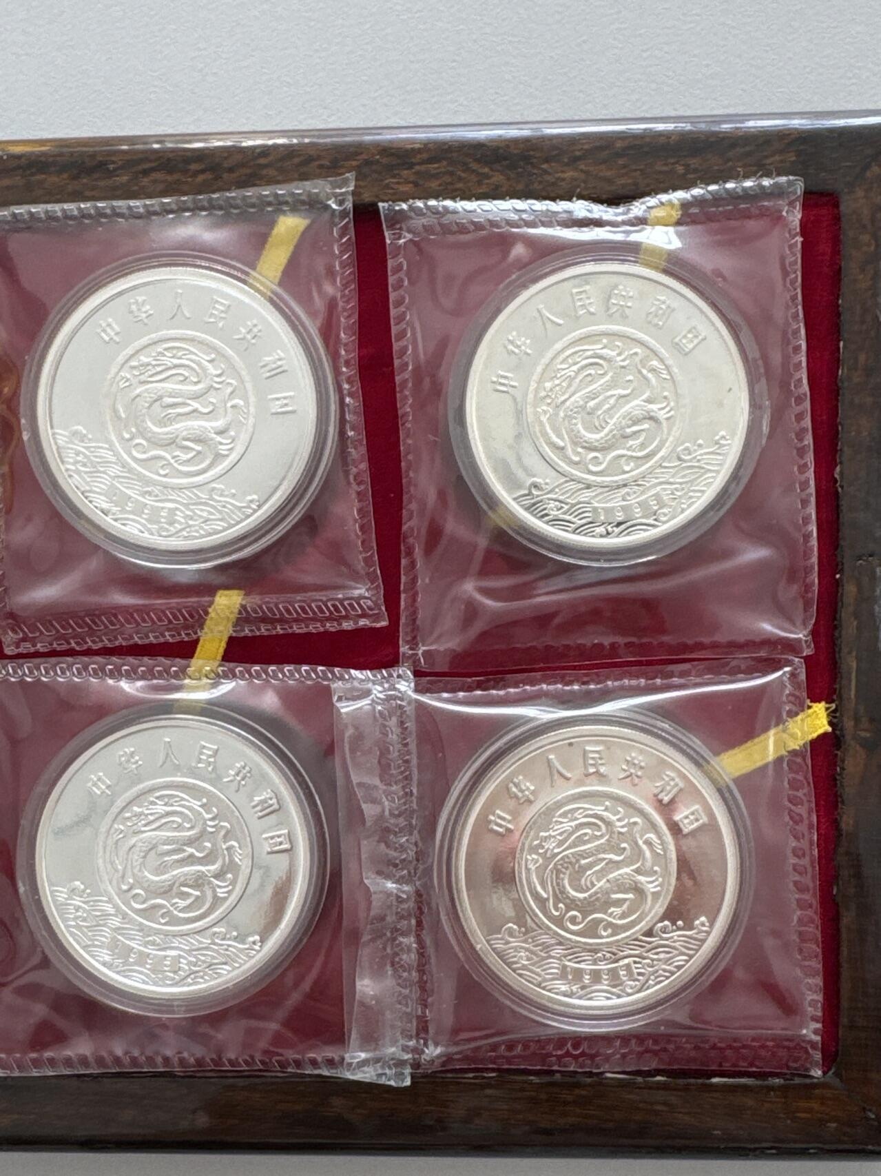 ❤️【币观天下】❤️ 第331期钱币拍卖- 2025.11.21周五晚上6点半场-长期征集拍品 老精稀中国黄河文化第一组银币