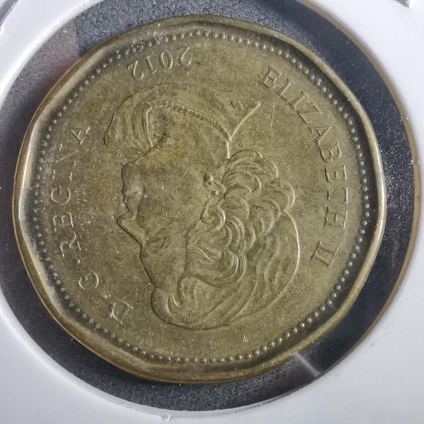 沼泽如烟--第908场 加拿大2012年一元