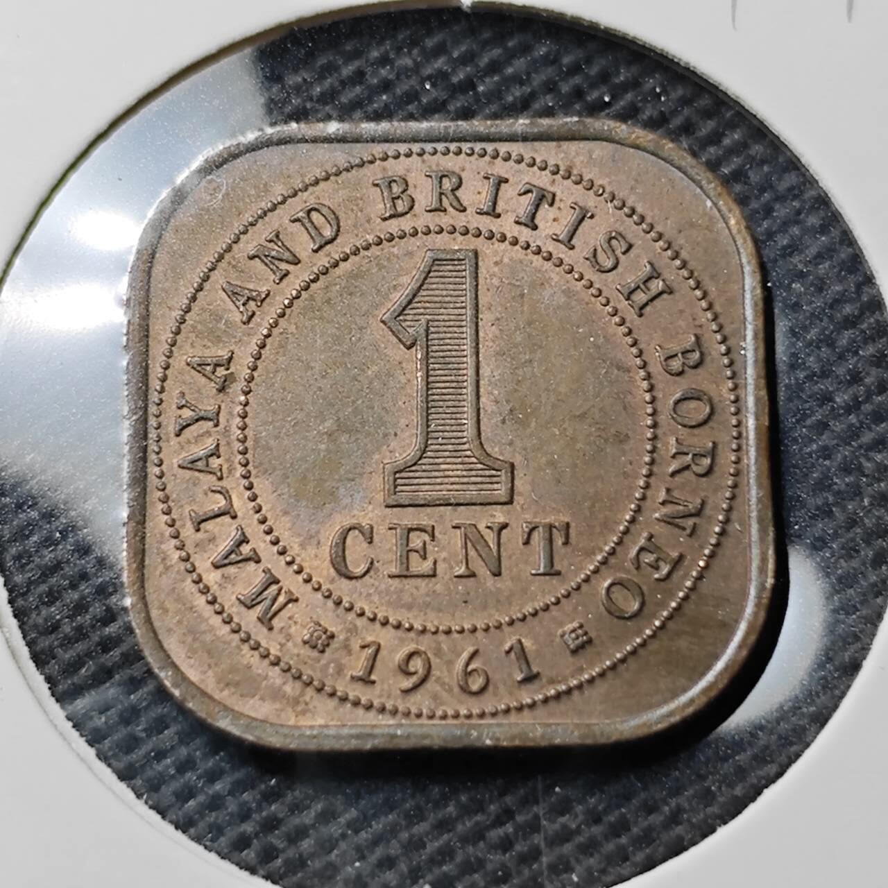 KK钱币收藏小铺  第374场  2月预留时间 周末发货  马来亚1分铜币