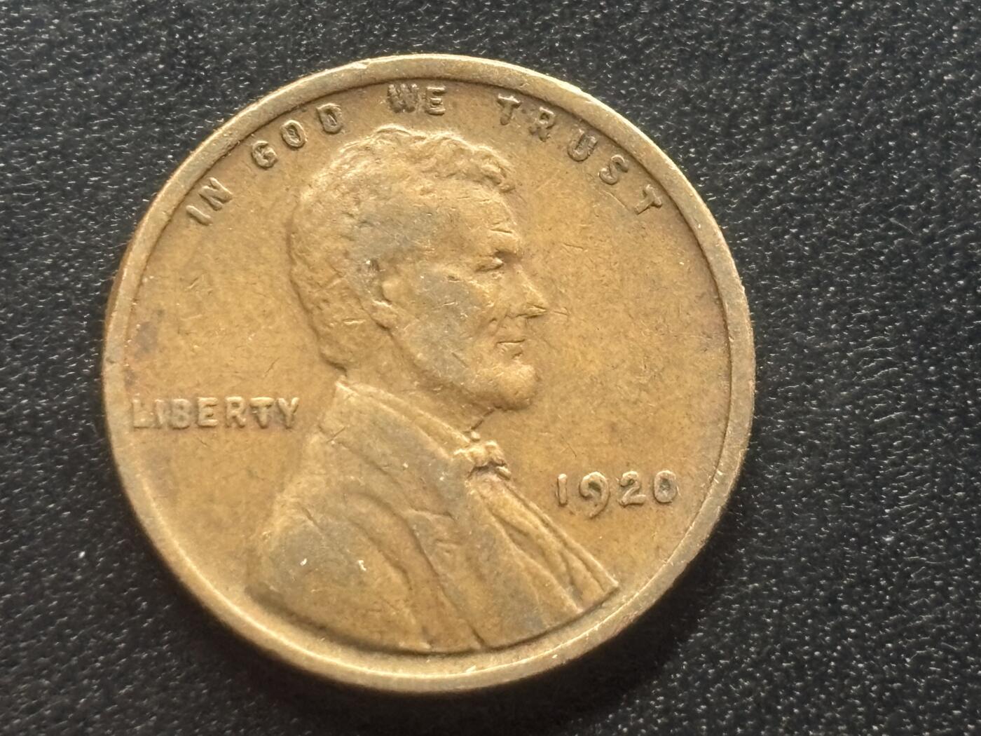 邮泉阁限时拍卖第三十六场 美洲硬币专场（硬币在国外。请付邮费6元。） 美国1920年1分